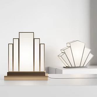 Modern Table Lamp Simple Table Lamp 3d model