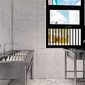 Commercial Restaurant Kitchen Interior Layout With Functional Zones Workstations And Storage