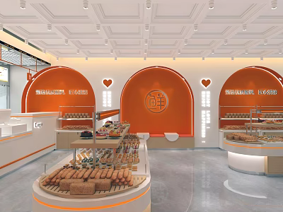 Baking Shop Sweet Shop Cake Shop 3d model
