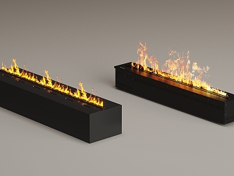 Fireplace 3d model