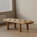 Modern shoe changing stool 3d model
