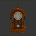 Clock Dock Clock Decoration Clock Game Item Game Equipment 3d model