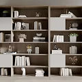 Modern Bookcase Bookshelf 3d model