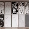 Various Styles Of Wainscoting With Marble Textures And Color Options For Interior Design