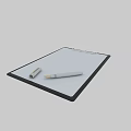 Modern Notebook 3d model