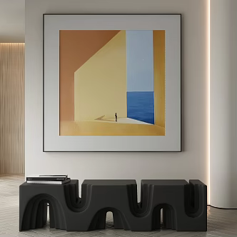 decorative painting 3d model