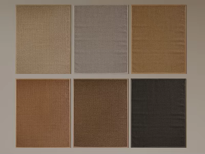 11 Modern Carpets 3d model