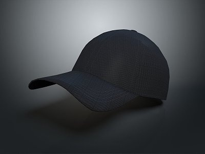 hat cap baseball cap 3d model