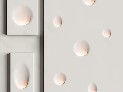 Modern Wall Lamps With Soft Glow And Stylish Design For Home Interior 3d model
