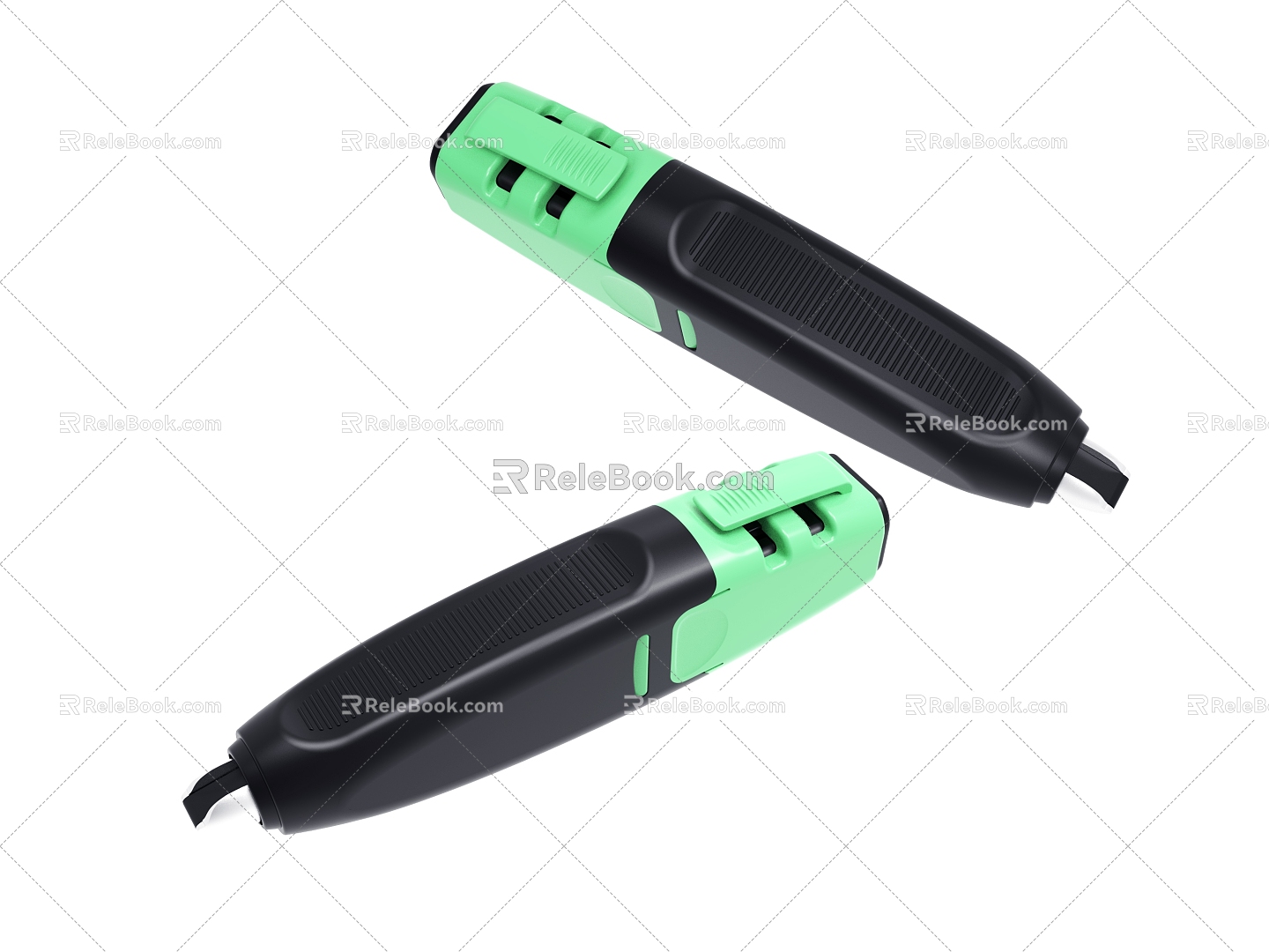 Office Supplies Correction Tape Pen 3d model