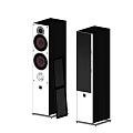 High Quality Floor Standing Speakers Design With Black Wooden Finish And Multiple Drivers