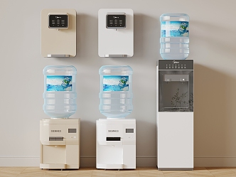 Water dispenser wall-hanging water dispenser direct drinking machine wall-hanging water purifier water filter 3d model