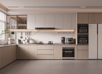 Modern Kitchen 3d model