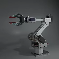 Mechanical arm binding 3d model