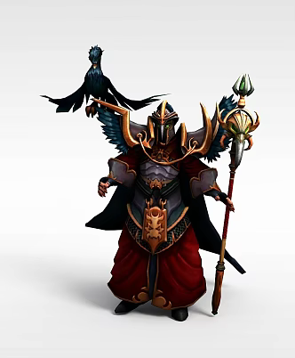Commander of Swein 3d model