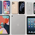 Apple iPhones And iPads Showcase Featuring Various Colors Display Screens And Designs
