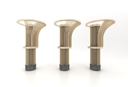 Modern Column 3d model