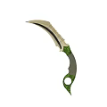 Industrial Knife With Sharp Silver Blade And Green Black Ergonomic Handle