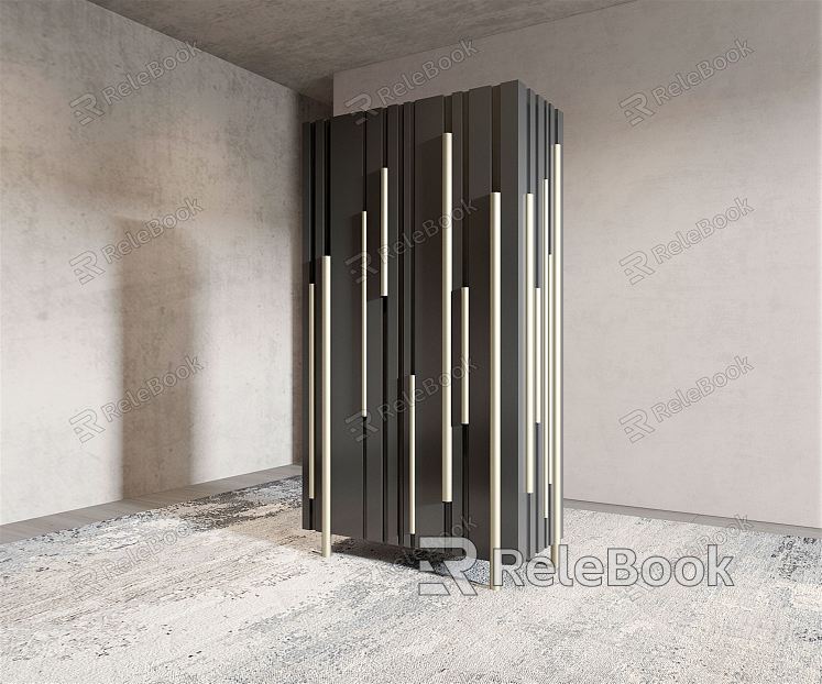 Modern Storage Cabinet Fashion High Cabinet model