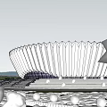 Style Gymnasium 3d model