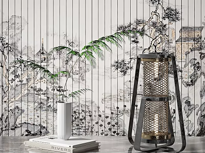 Modern Table Lamp Table Lamp Combination 3d model