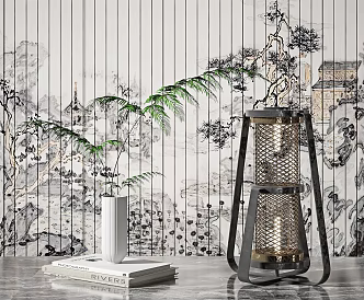 Modern Table Lamp Table Lamp Combination 3d model