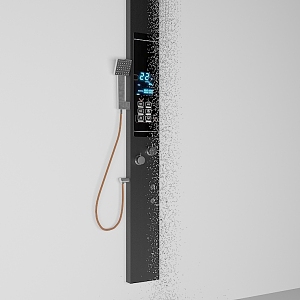 Modern Shower Instant Shower Long 3d model