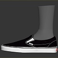 Cloth Shoes Flat Shoes Canvas Shoes Old Cloth Shoes Dad Shoes Casual Running Shoes Beans Loafers 3d model