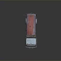 Vintage Red And White Tanker Truck As Functional Vehicle For Fuel Transportation