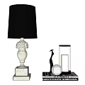 American Table Lamp 3d model