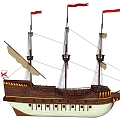 Ship 3d model