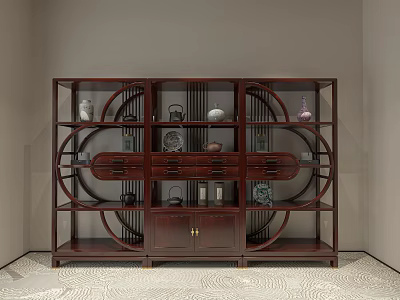 Antique Rack 3d model