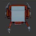 Modern robot machine car mechanical car mechanical armor 3d model