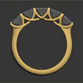 Luxurious Gold Ring Featuring Sparkling Blue Gemstones And Intricate Band Design