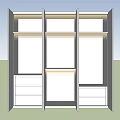 Modern Wardrobe Design With Multiple Compartments Drawers Shelves And Hanging Spaces
