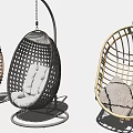 Stylish Hanging Chair Designs With Rattan Wicker And Wooden Swing Features