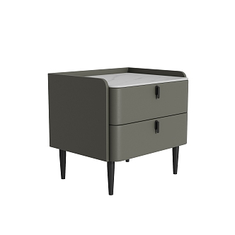 Minismal wind bedside table 3d model