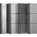 Innovative Architectural Components Featuring Metal Mesh Perforated Panels And Modern Grid Designs