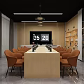 Bank Modern Lounge Area With Pool Table Bar Counter And Comfortable Seating
