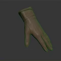Stylish Pink Ladies Glove With Smooth Texture And Elegant Design Details