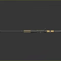 3D Model Sniper Rifle With Yellow Body Black Stock Barrel And Scope