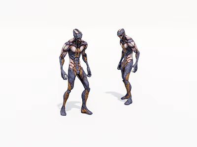 Virtual Character Anime Game Character Humanoid Monster 3d model