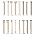 Different Types Of Roman Columns Showcasing Classical Design And Architectural Features