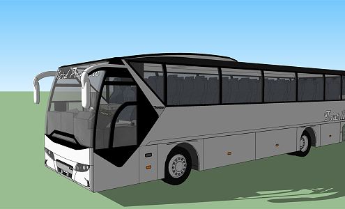 Modern Bus 3d model