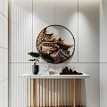 New Chinese-style Duan Jing Tai Entrance 3d model