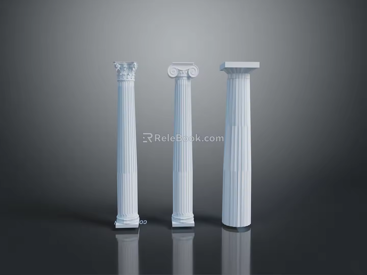 Columns Stone Columns Stone Columns Old Columns Roman Columns Roman Columns Classical Columns Greek Columns 3d model