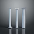 Columns Stone Columns Stone Columns Old Columns Roman Columns Roman Columns Classical Columns Greek Columns 3d model