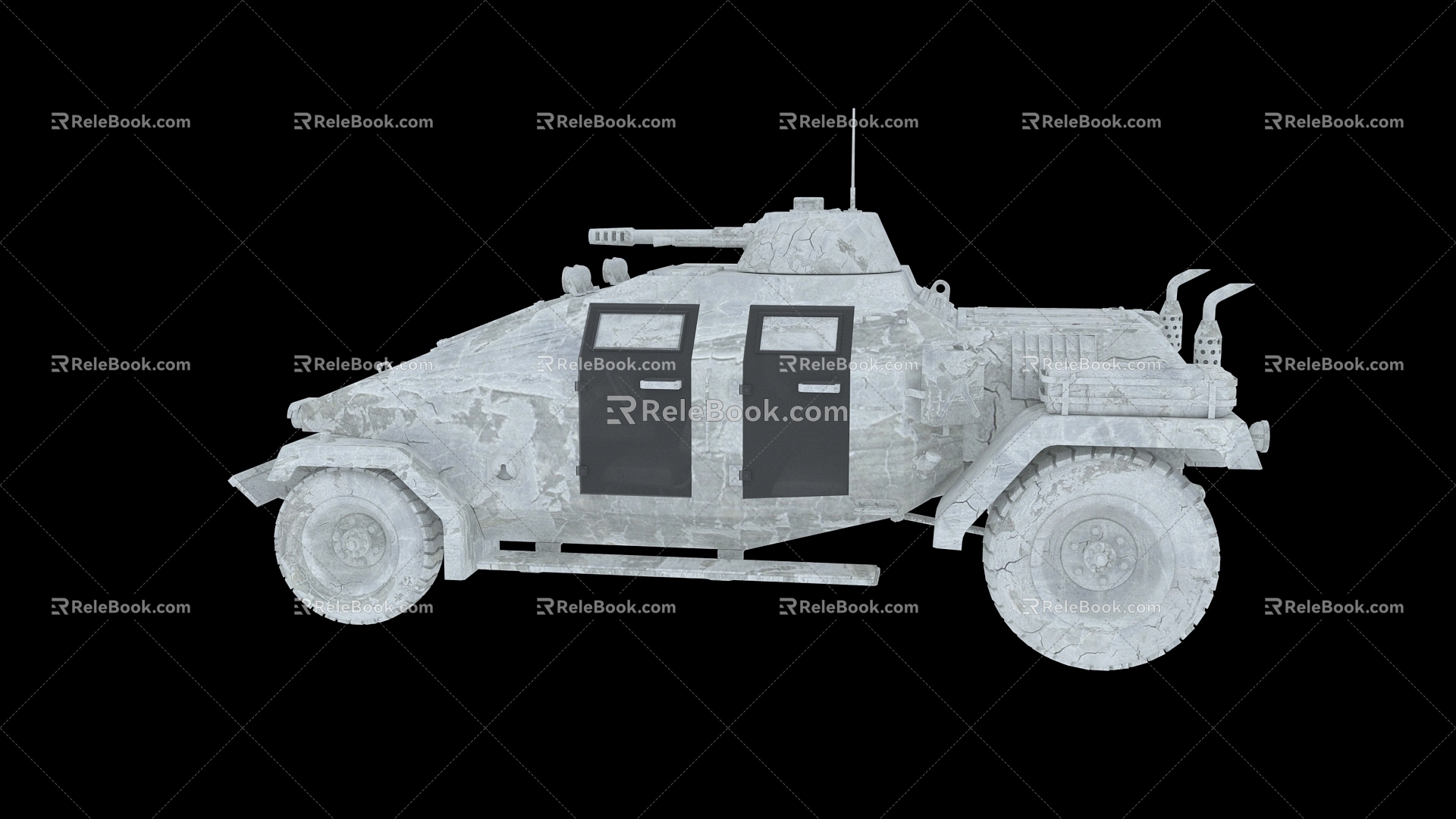 Sci-fi Technology Transportation Vehicle Car 3d model