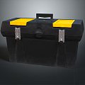 Box Toolbox Box Luggage Leather Box Leather Box Container 3d model