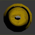 Professional Hardware Tool Screwdriver With Yellow And Black Handle And Metal Shaft